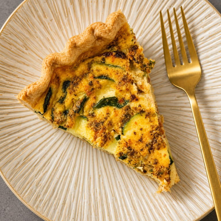 Simple Mediterranean Quiche
