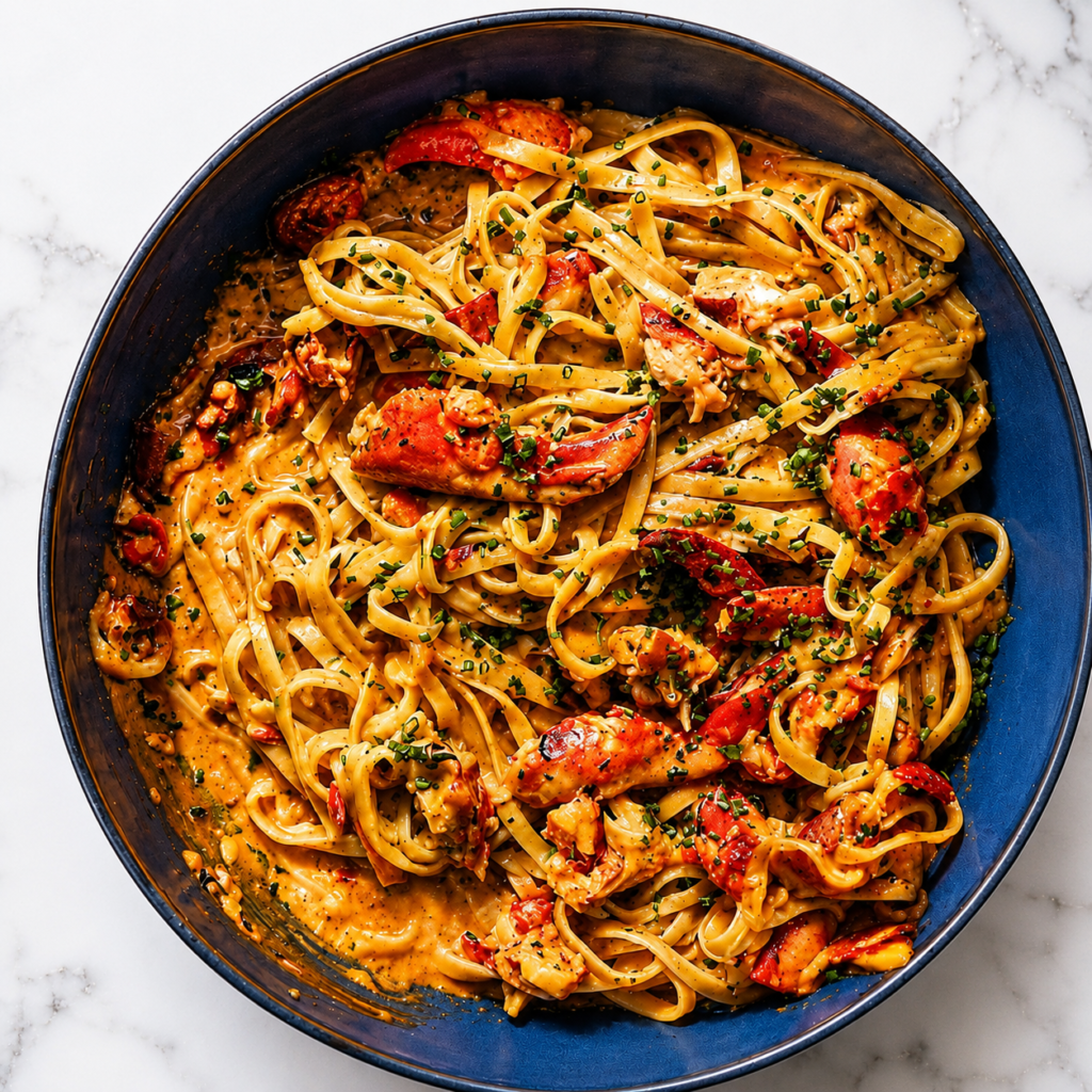 Spicy Lobster Pasta