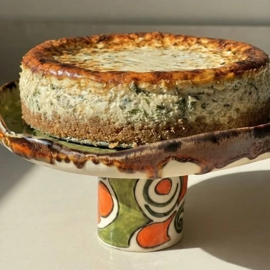 Parmesan Ricotta Cheesecake