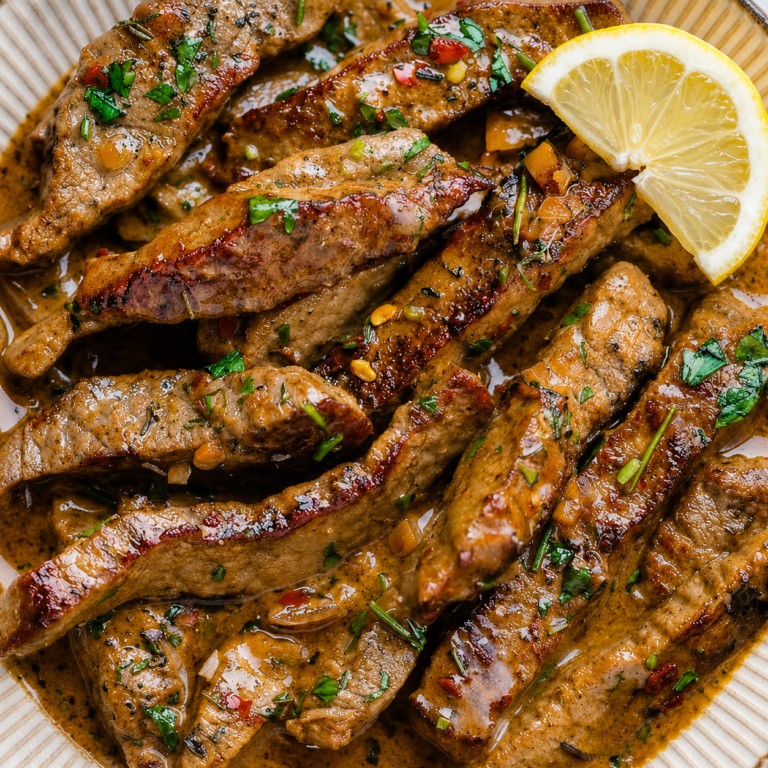 Steak in Butter Sauce
