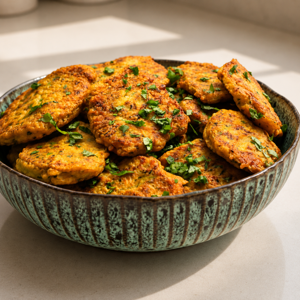 Pumpkin Zucchini Fritters